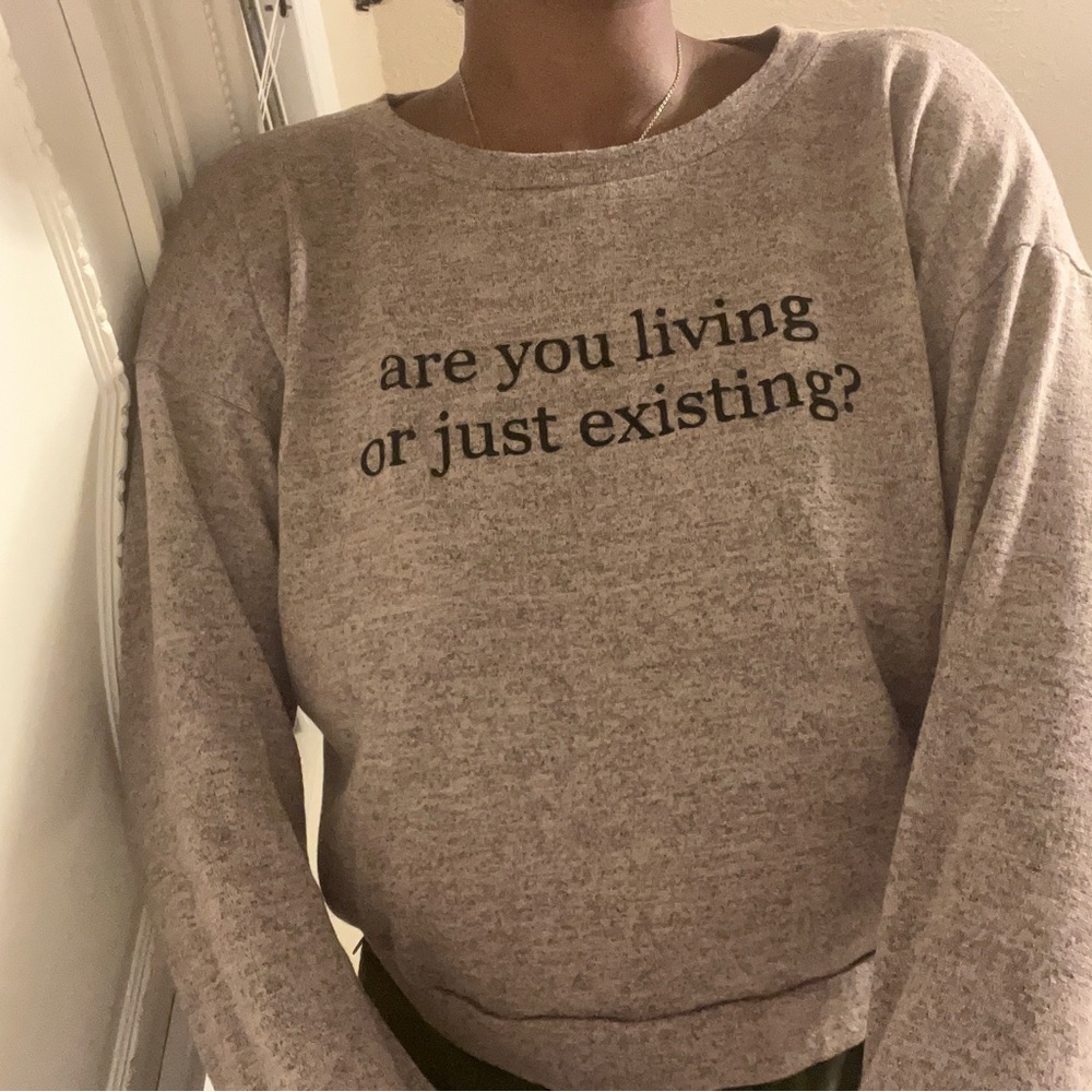 Wet seal sweater